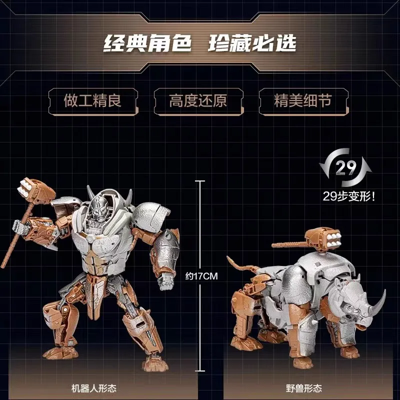 ของเล่นแปลงร่างในสต็อก ซุปเปอร์วอริเออร์ ไรส์ส์ SS103 แปลงร่าง 7 นักรบแรด ธนาคารแห่งชาติ 3C [สินค้าพร้อมส่ง]