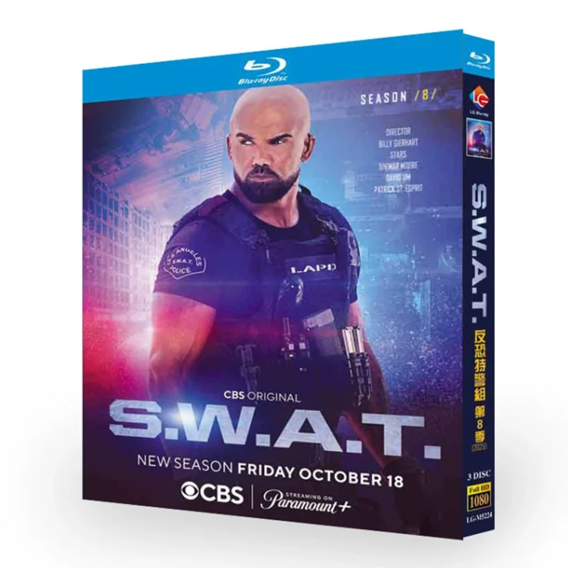 

S.W.A.T. Season 8 (2024) Blu-ray Disc