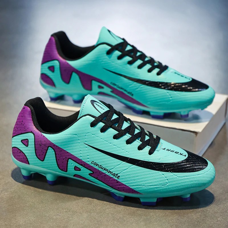 

New Men Outdoor Soccer Shoes Long Spikes Football Boots Hot-selling High-quality Indoor Sneakers Outdoor Sports Shoes Match