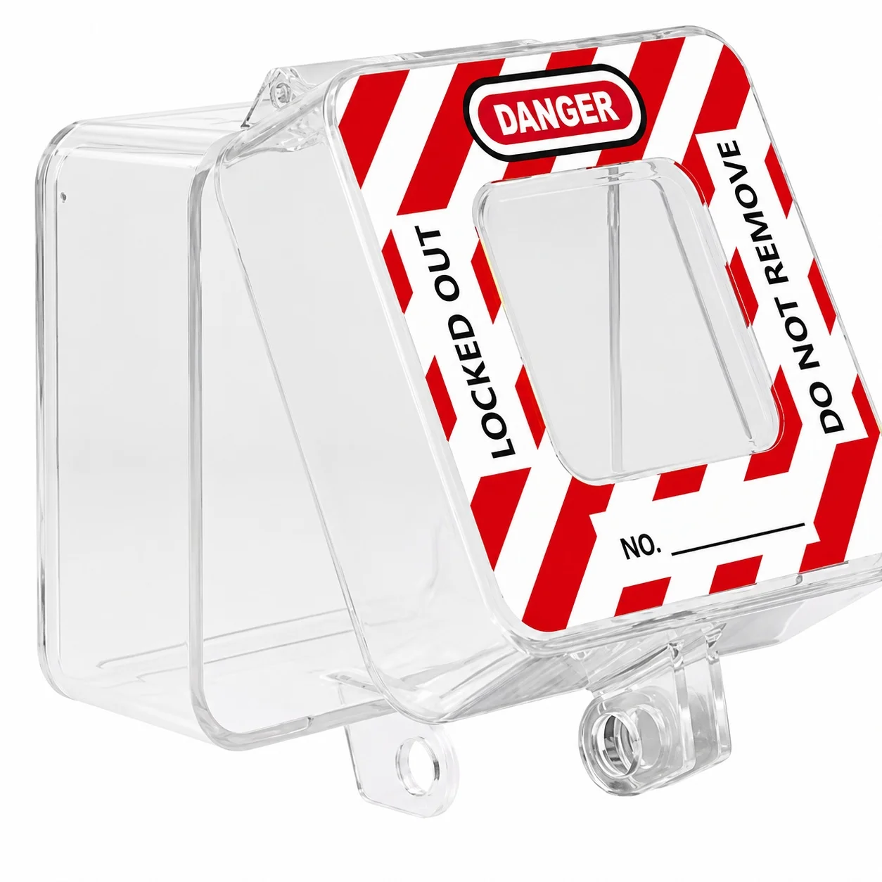 BOZZYS Emergency Stop Button Cover SProtective Transparent Push Button Switch Guard Dustproof Safety Protector for Industrial