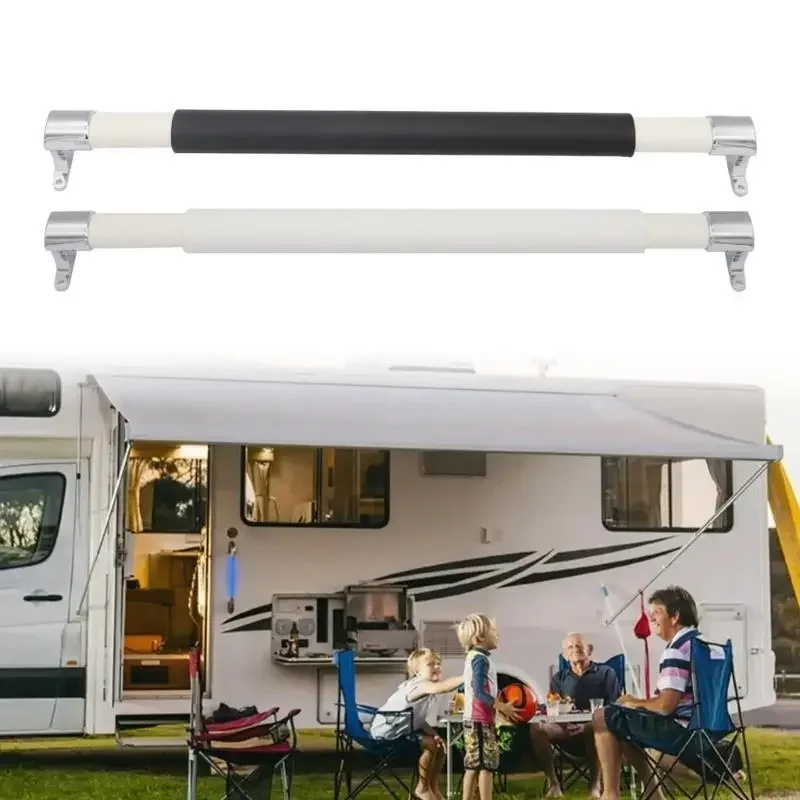 

Screen Door Handle Grab Bar Adjustable Screen Door Handle Family Safe Door Handle for Convenient Use in Most Trailer D7YA