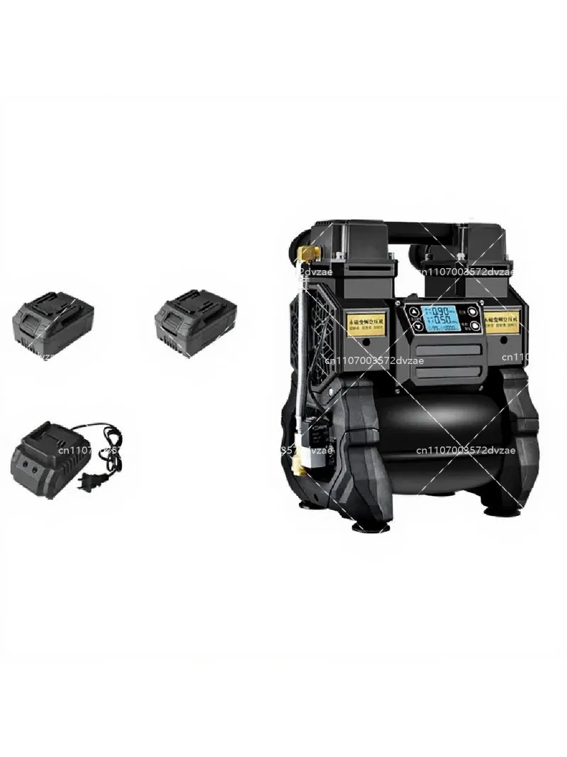 Cordless Air Compressor Mini Portable Rechargeable Lithium Battery High Pressure Air Pump for Car Tires Balls