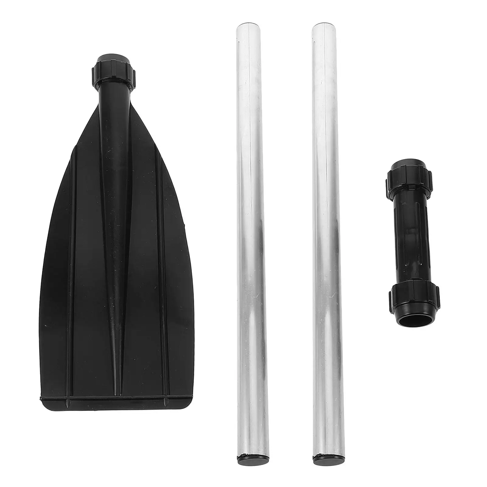 1pcs Kayak Paddle For Inflatable Boats Aluminum Alloy Handle Plastic Blade Detachable Design Lightweight Rowing Oar For Rafting