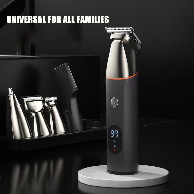 WAIKIL USB 휴대용 충전 무선 수염 트리머, 다기능 홈 이발사, 퀵 체인지 블레이드 트리머, 신제품