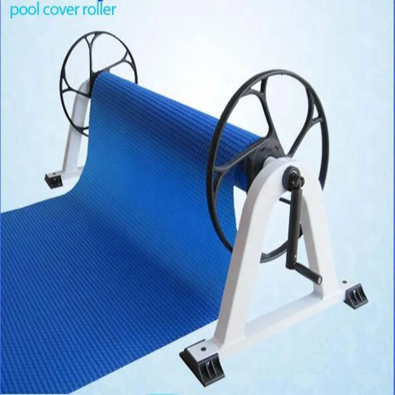 بكرة دوارة محمولة من الفولاذ المقاوم للصدأ لغطاء حمام السباحة