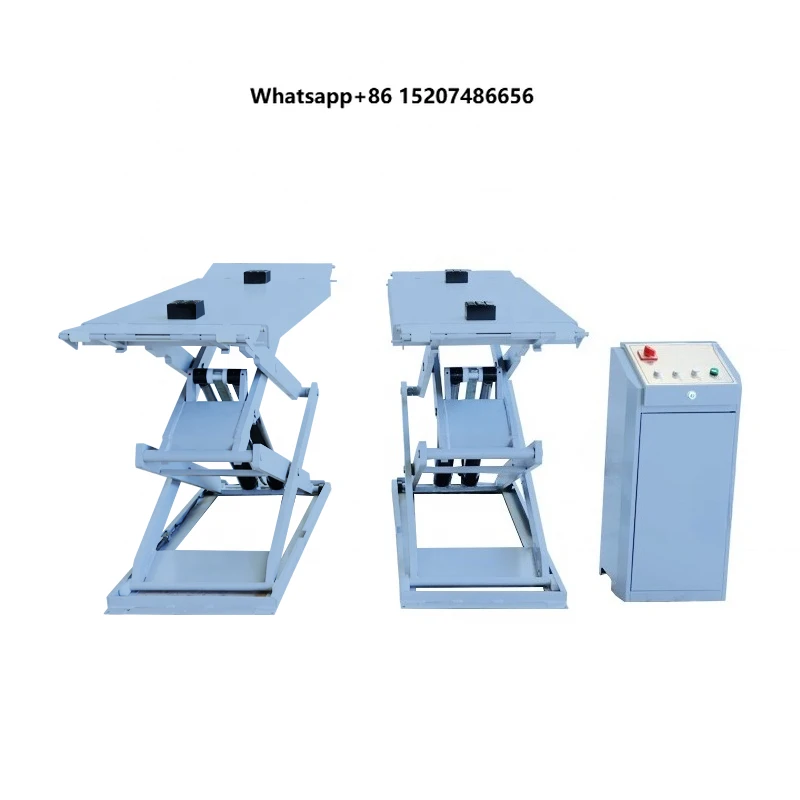 High Quality Hydraulic Car Lifter Scissor Car Lift Ultrathin Scissor Lifts with Ce Car Scissor Lift