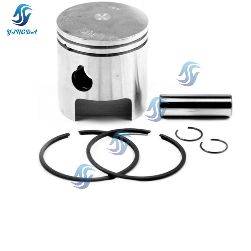 

Высокое качество 350-00001 Поршень STD 60 мм для подвесного мотора Tohatsu 2T M18E 18HP с поршневым кольцом STD 350-00011-0; 350-00001-0