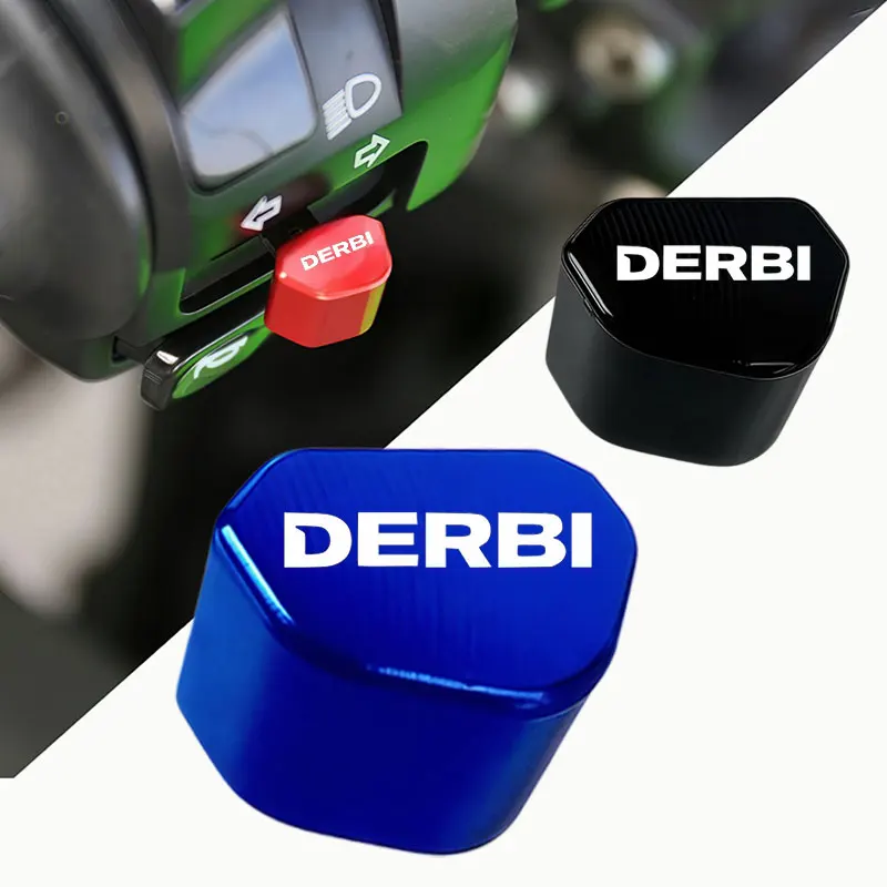 

Алюминиевая кнопка переключателя указателя поворота мотоцикла, аксессуары для клавиш 2026 для DERBI EBE EBS D50B0 VARIANT SPORT R GPR