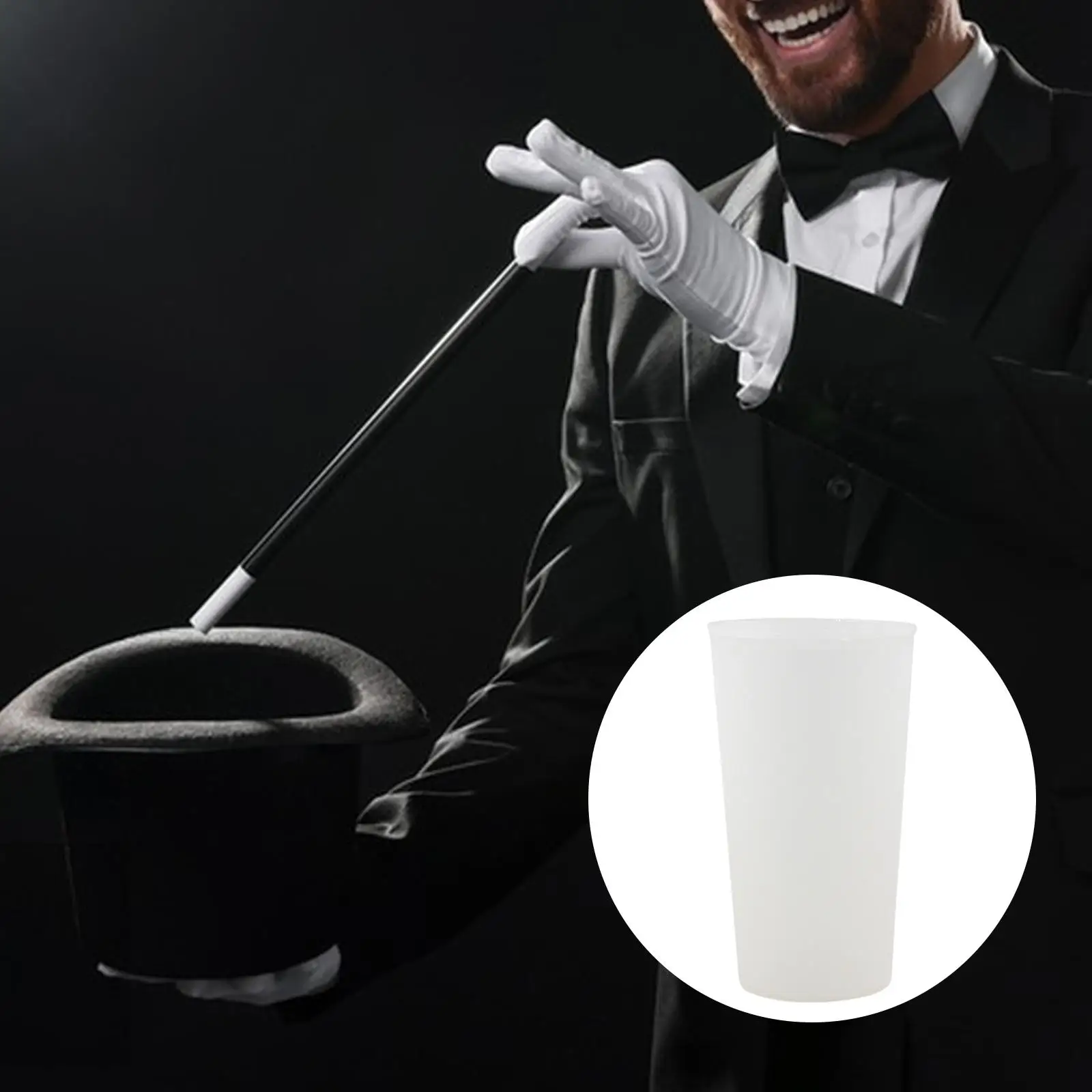 Milk Disappear Cup Professionals Funny Portable Stage Illusions Gimmick Prop