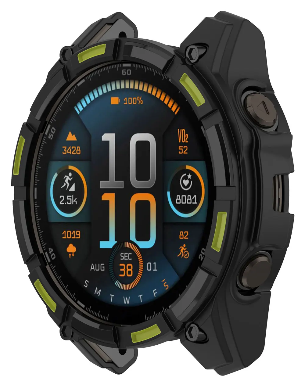 Silikon-Uhrenabdeckung für Garmin Fenix8 Solar 51 mm 47 mm Band Smart Watch Ersatzschale Garmin Fenix 8 AMOLED Schutzhülle – Detail 7