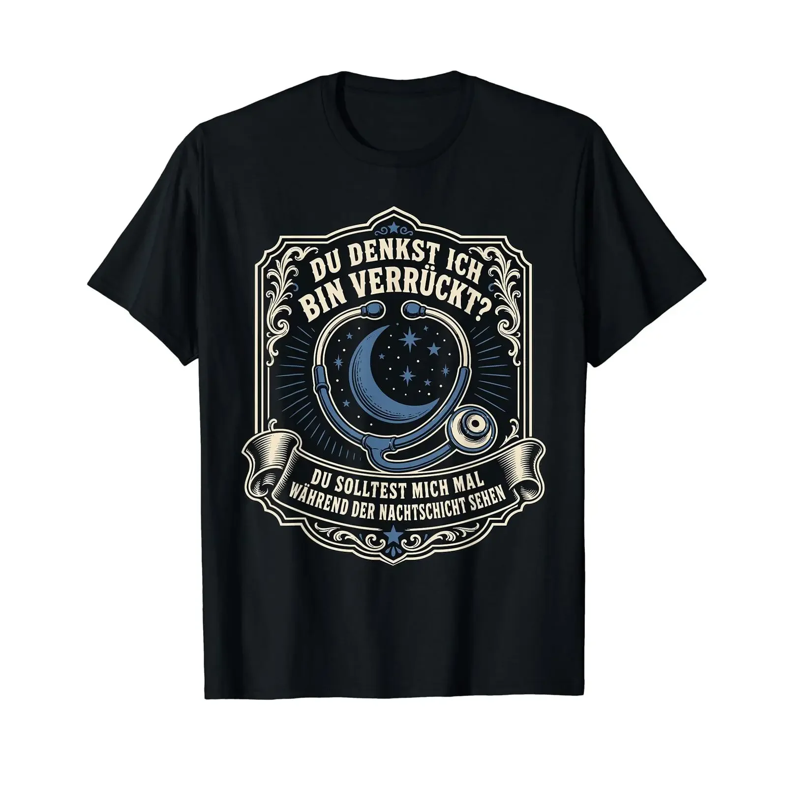 You Think I'm Crazy Nurse ShifT T Shirt Affordable  vintage Washed Top For Everyday Wear Comfortable Casual Stylish Slightly