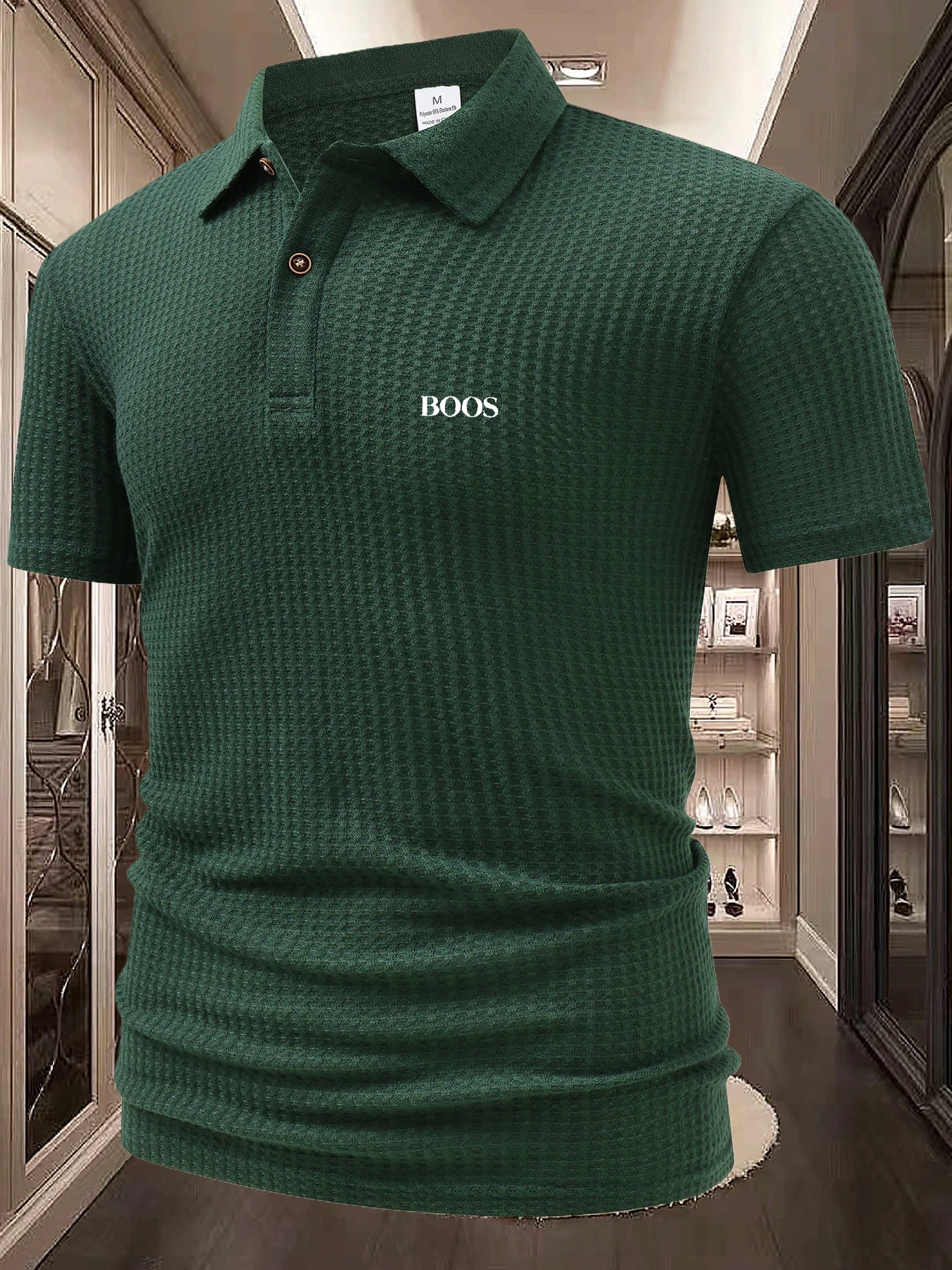 Men's Short-Sleeved Polo Shirt Pure Color Street Style Lightweight Lapel Summer Jogging Sports Top - Breathable T-Shirt for - Image 5