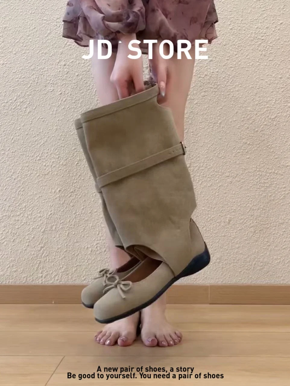 botas-cortas-de-piel-de-oveja-estilo-coreano-zapatos-planos-de-ballet-para-mujer-diseno-de-lazo-de-mariposa-botines-de-mod