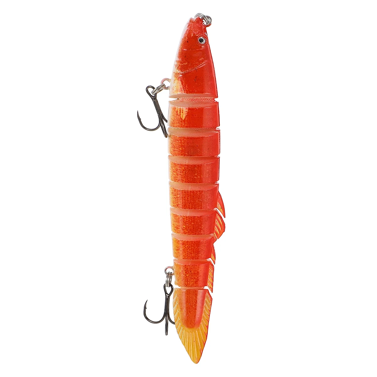

Fishing Lure ABS Fake Bait Red Shape Swimbait Carp Durable Lifelike Reusable Tackle Bright Color Small Size Attract Fish