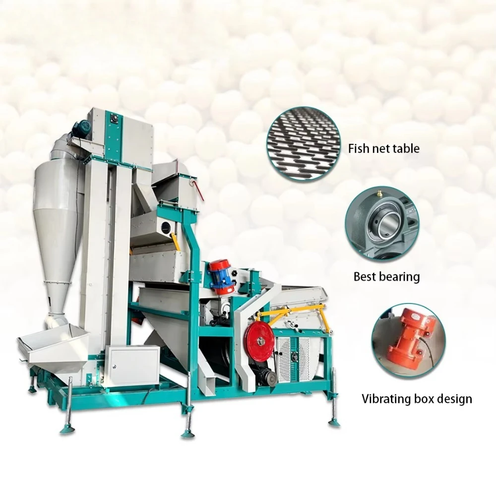 Corn Paddy Rice Seed Soya Beans Grain Cleaner Grain Processing Machinery Machine