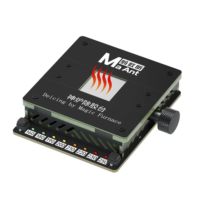Imagem -06 - Maant Glue Removendo Station Phone Pcb Motherboard Chip Cpu Repair Cpu Heating Platform Degumming Sl2 Sl1