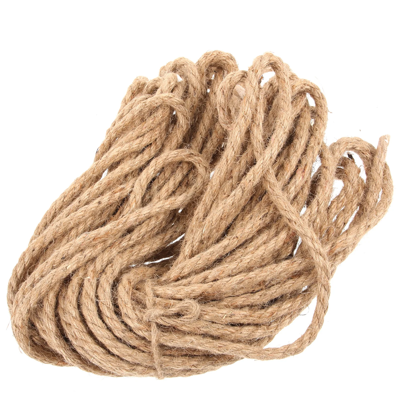 1 rollo de cuerda de yute, hilo Natural para manualidades, envoltura de regalos, accesorio de embalaje Diy, decoración de jardín, suministros para fiestas, cordón de uso agrícola
