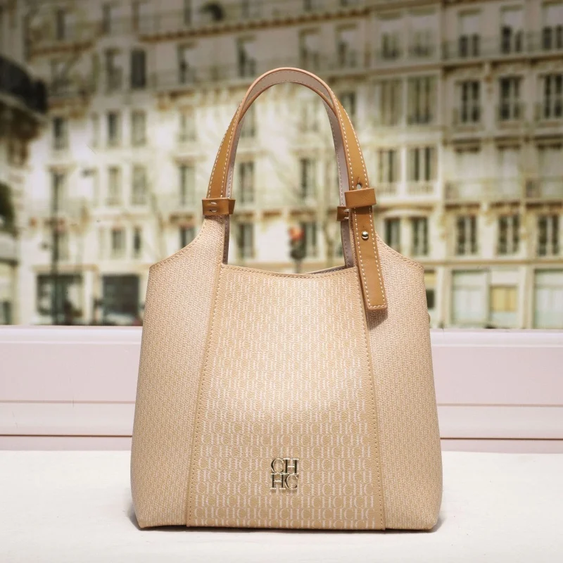 

CH Новая женская сумка-мессенджер, кожаная сумка через плечо со съемным ремешком, известный дизайнер, роскошный бренд, шик