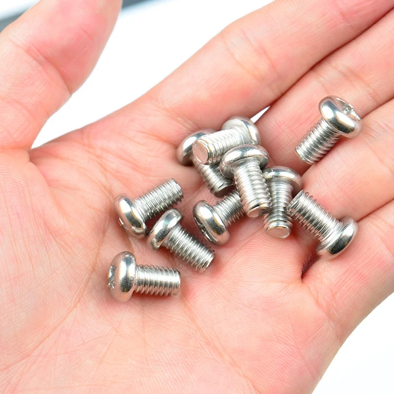 Electromagnetic stove frying pan handle screw fixing anti scalding and anti slip screw M6 * 10 frying pan screw accessories