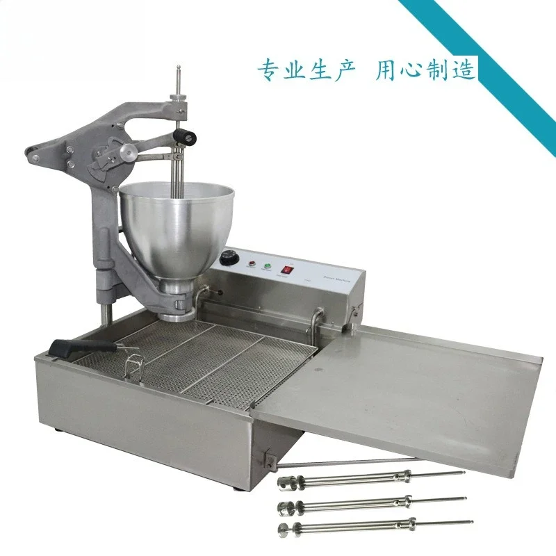 Manual blanking ball donut machine Donuts fryer desktop three kinds of molds