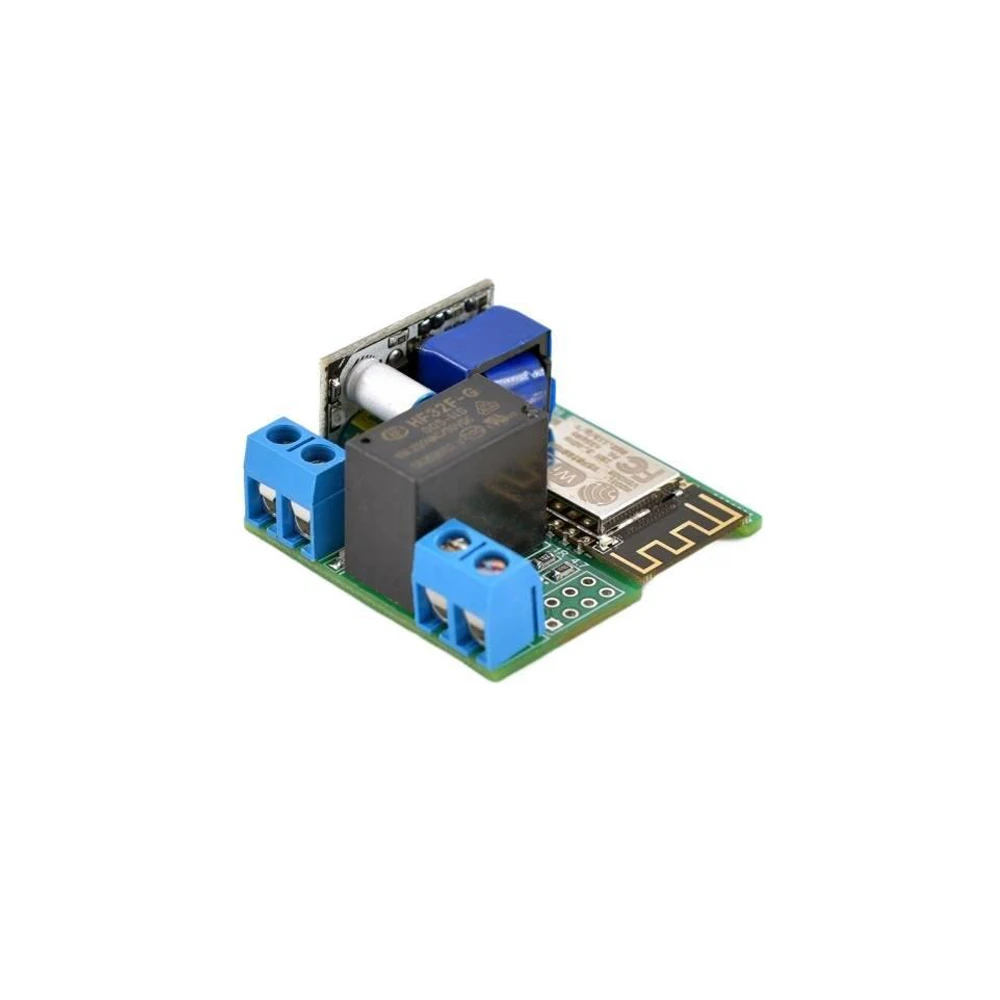 ESP8266-12F WiFi 220V/12V Remote Control Relay Module DIY Secondary Development with Shell Support Server Client Modes