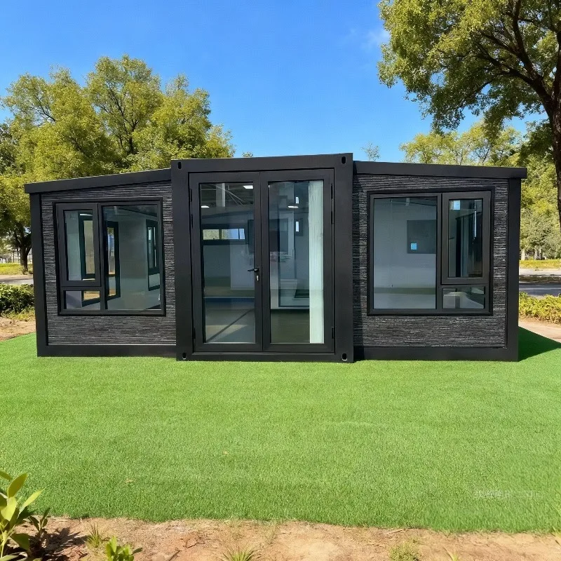 Prefabricated Foldable Modular House Factory Pre Assembled Semi Finished Design Simplify On Site Installation Shorten Period