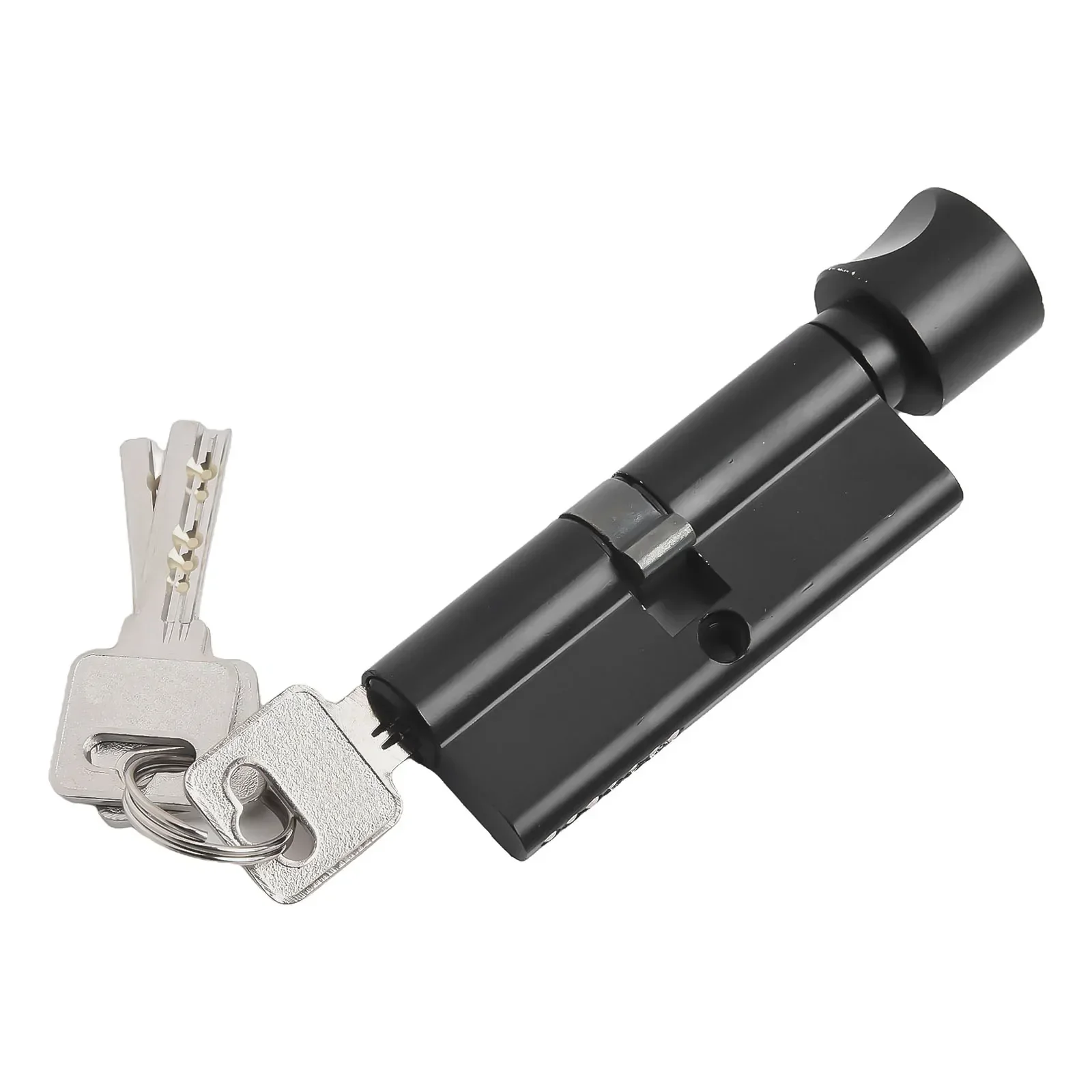 70mm Aluminum Lock Cylinder Anti-Theft Door Lock Core With 3 Keys  Security Interior Bedroom Handle Lock Core Hardware
