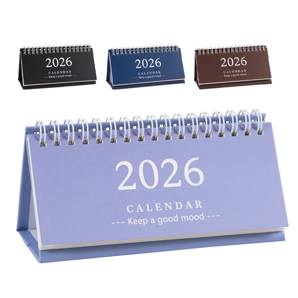 

4 Pcs Desk Calendar Desktop Mini Calander Vertical with Block Dated