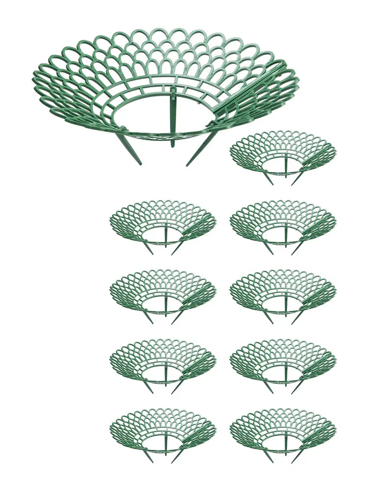 5/10PCS Strawberry Plant Supports Strawberry Planting Racks With 3 Sturdy Support Feet Protection For Strawberries Against Molds