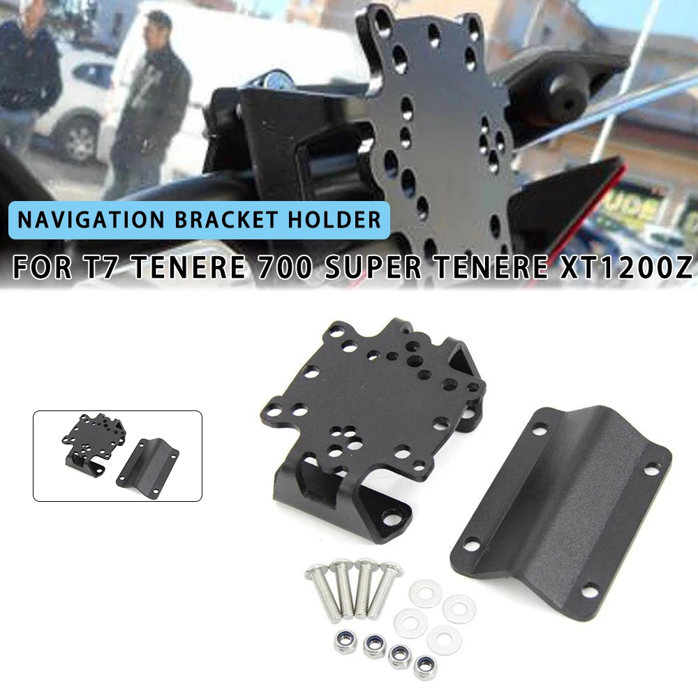

2023 Mobile Phone GPS Plate Bracket Holder Stand Phone Support Stand For Yamaha Tenere 700 T7 Super Tenere XT1200Z 2019-2023