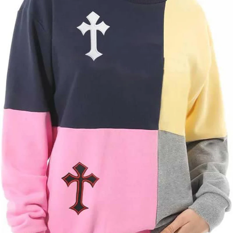 رقعة متقاطعة مطرزة لقماش الحديد ، ملصق إصلاح ، أبيض وأسود ، 10 #5