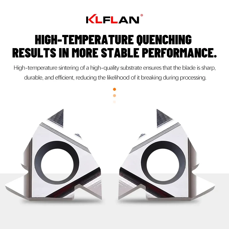 أدوات قطع موضوع خاص من النحاس والألومنيوم 16ER 16IR 11IER 11IR خيط داخلي وخارجي إدراج كربيد إدراج متين