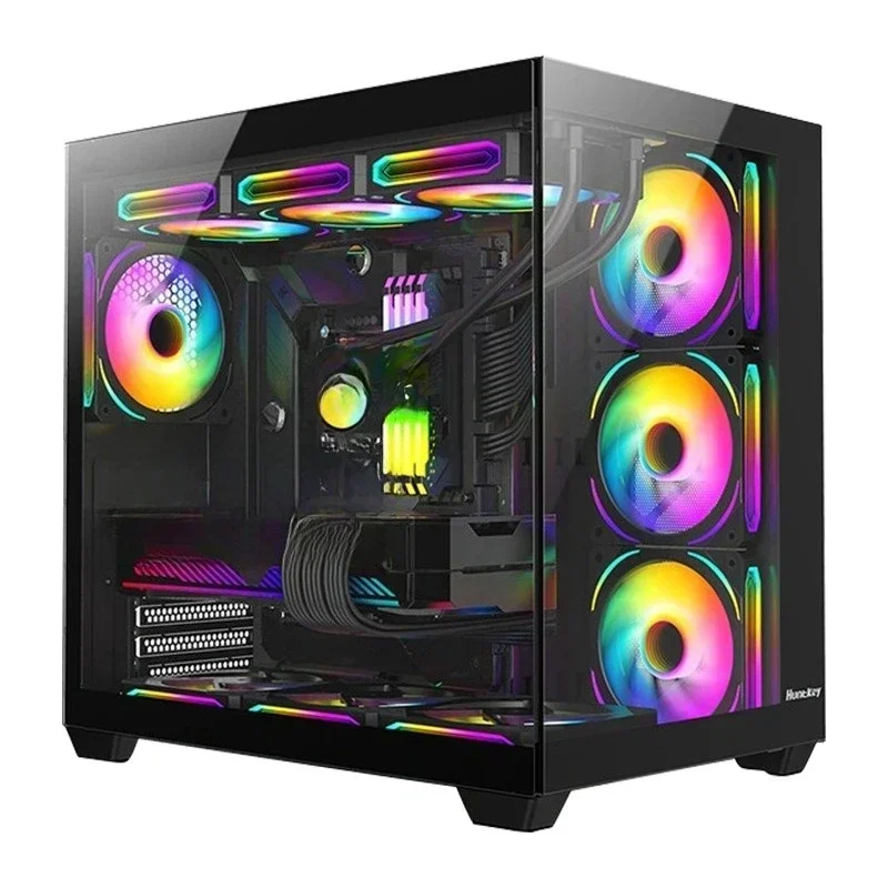 Desktop computer host display