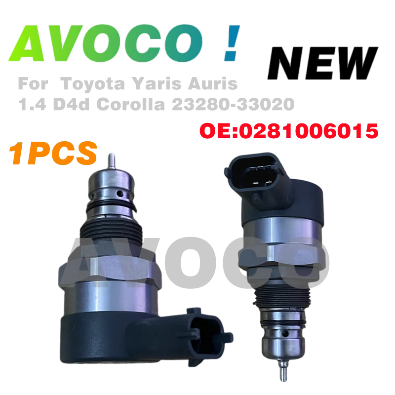 High Quality 0281006015 23280-33020 23810-33030 Common Rail Pressure Regulator DRV For T-oyota Yaris Auris Corolla 107780-0531