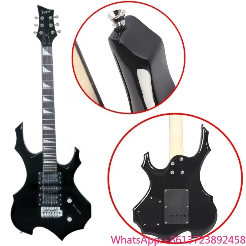 

New Style Electric Guitar 6 Strings Electric Guitar 24 Frets Electric Guitar Guitarra Students Adults with Parts Accessory