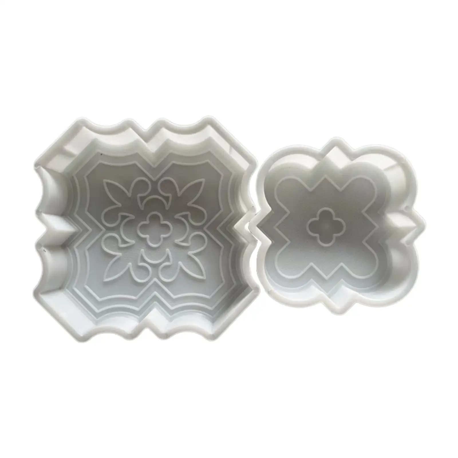 

2 шт., цветная форма для формования кирпича, аксессуар для шаблона «сделай сам», многоразовый для изготовления уличных дорожек, многофункциональный