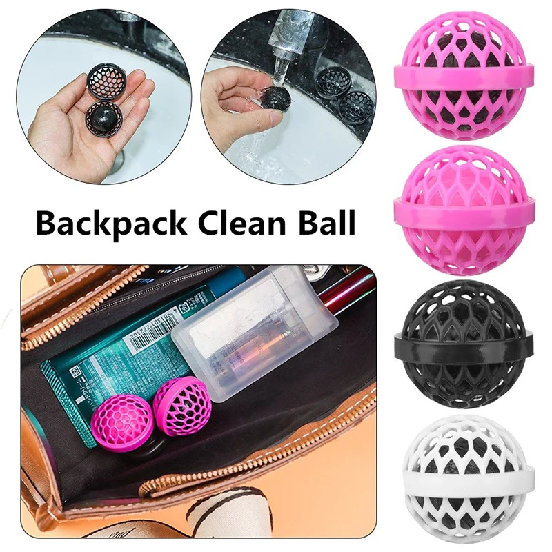 Wallet Inside Clean Ball Backpack Clean Ball Removing Dirt Dust Paper Scraps Sticky Ball Purse Removable Reusable Cleaning Ball