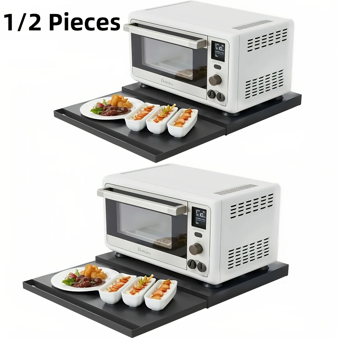 

Регулируемая металлическая выдвижная полка-органайзер (1 или 2 секции) – компактная полка для микроволновой печи, духовки, аэрофритюрницы и рисоварки | Консультант