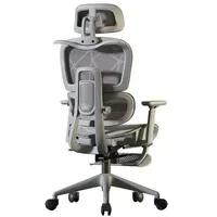 Ergonomic Office Chair with 4D Armrest And 3D Headrest Lift Swivel Computer Gaming Seat Home Furniture with Waist Support