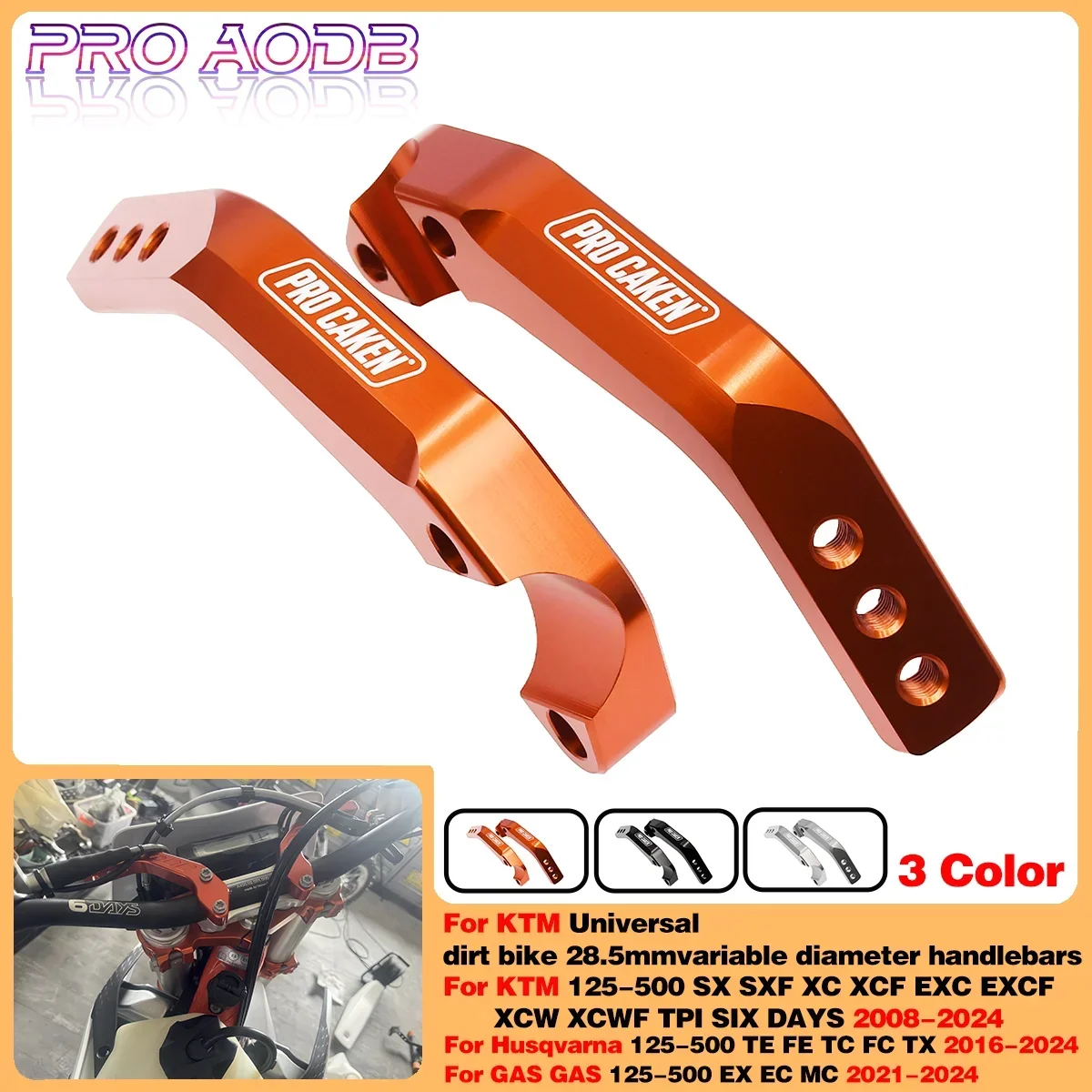 

Motorcycle 28mm Hand Guard Handguards Bracket Handlebar Protection Cover For KTM 125-500 SX SXF XC XCF EXC EXCF XCW XCWF TPI 6D