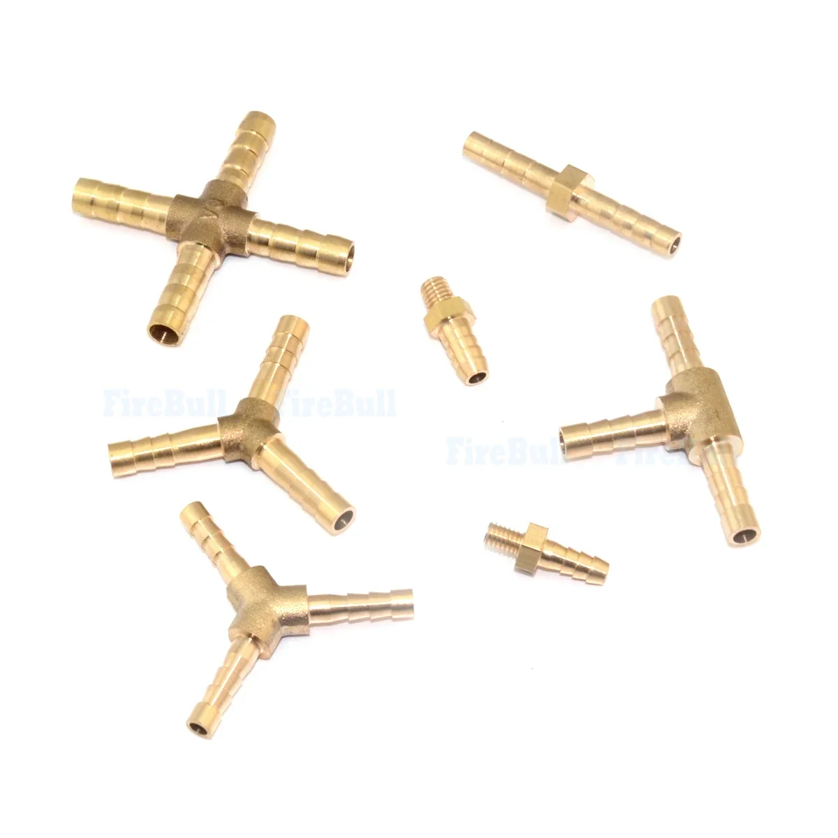 M4 M5 M6 Threaded Water Cooling System Faucet Brass Barb Water Nipples Fuel Nozzles copper For RC Boat Gasoline Airplane