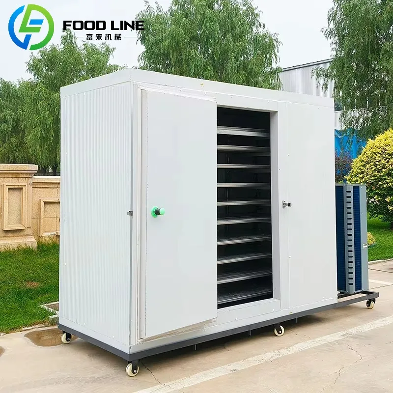 مرفق تجميد تجاري للغرفة الباردة للتبريد الاحترافي لتخزين المنتجات الزراعية