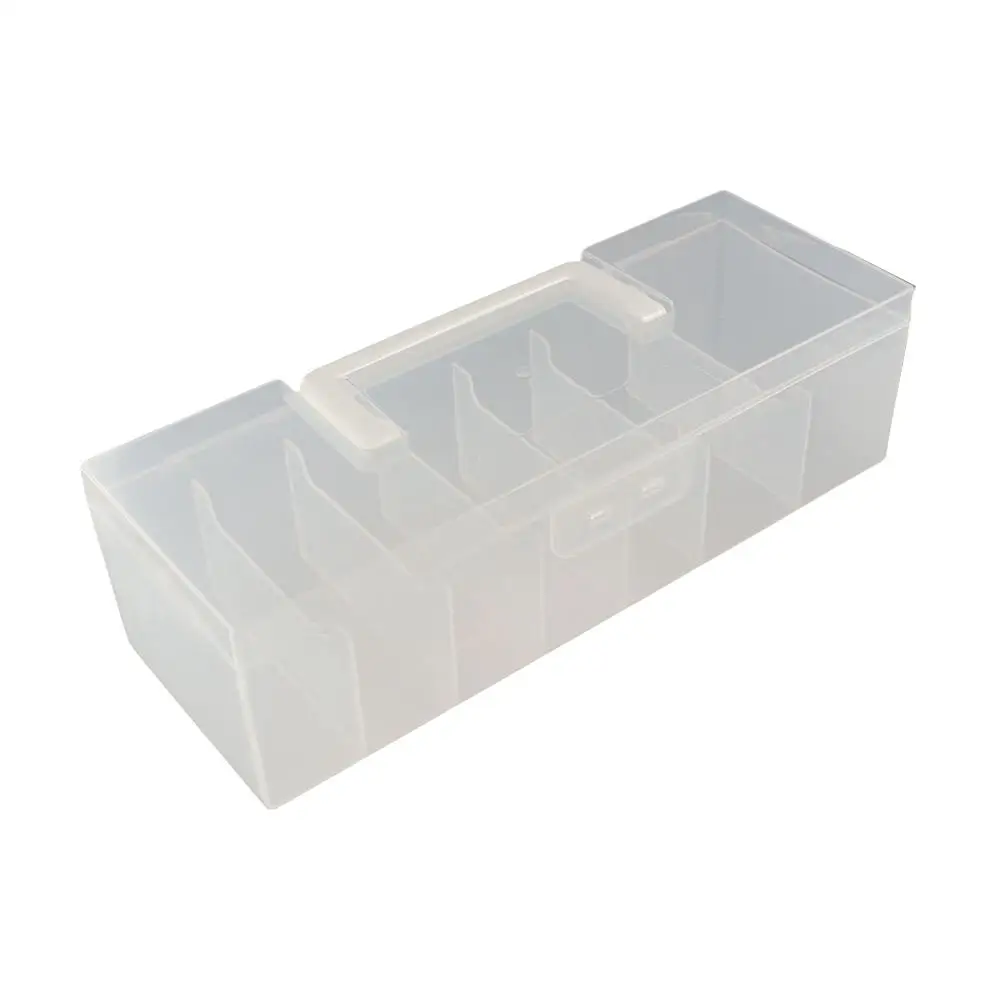 

Dustproof Data Cable Storage Box Flip Cover Data Line Storage Desktop Organizer Plastic Transparent Cable Container