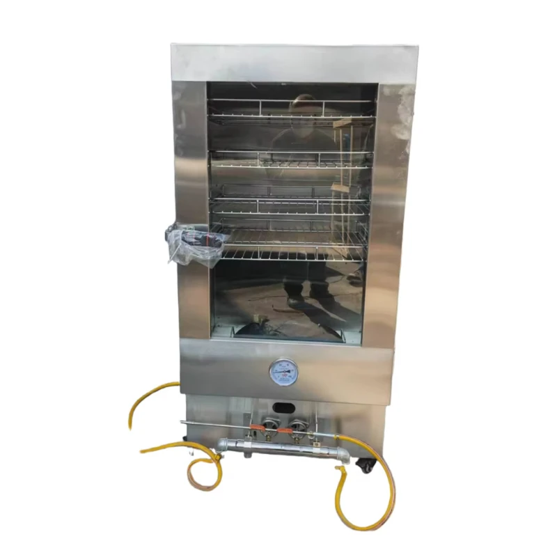 Gas-fired charcuterie smoker, bacon machine, sausage grill, air-dried fish maker, electric chicken/bacon sugar smoker