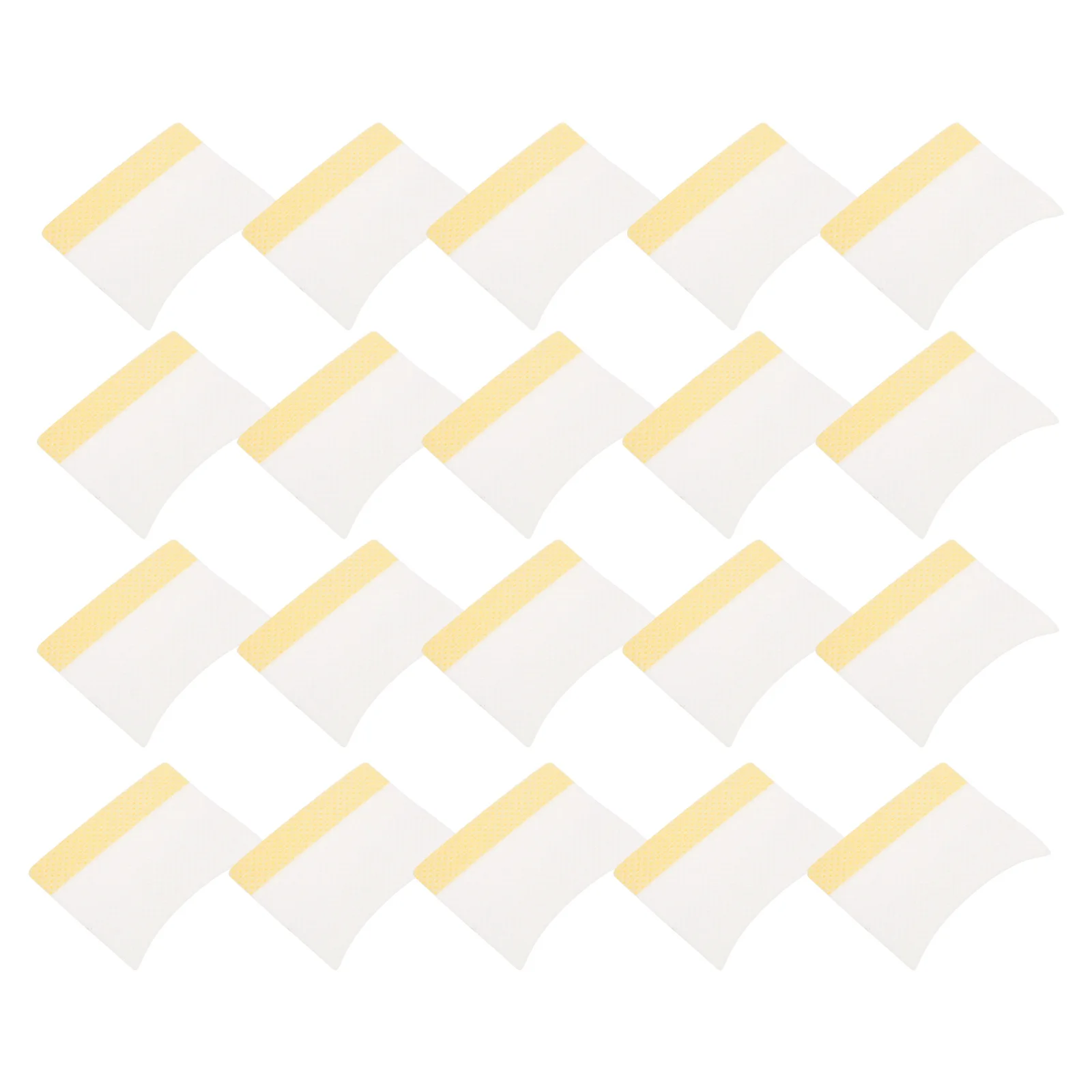 400Pcs Eyelash Removal Cotton Sheets Lightweight Durable for Beauty Salons Makeup Artists Eyelash Extension Accessories