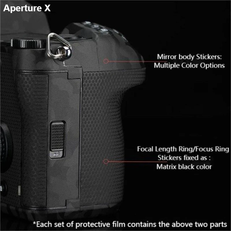 

Защитная пленка-наклейка для камеры Panasonic LUMIX S1H, антицарапийное покрытие, защитная пленка для корпуса, декоративная наклейка-скин