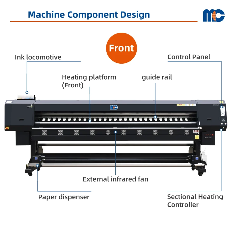 High Quality Printing Machine 13 Years Printer Factory 10ft Printer 3.2 Meter Big Size Large Format Printer