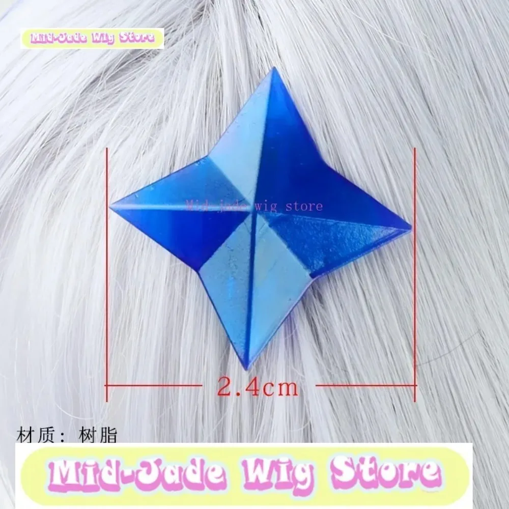 Peruka Mid-jade Wig Store Hololive Kanata Amane, uniform roboczy, peruka do cosplayu, anime, gra, odgrywanie ról, kostium na Halloween, rekwizyty.