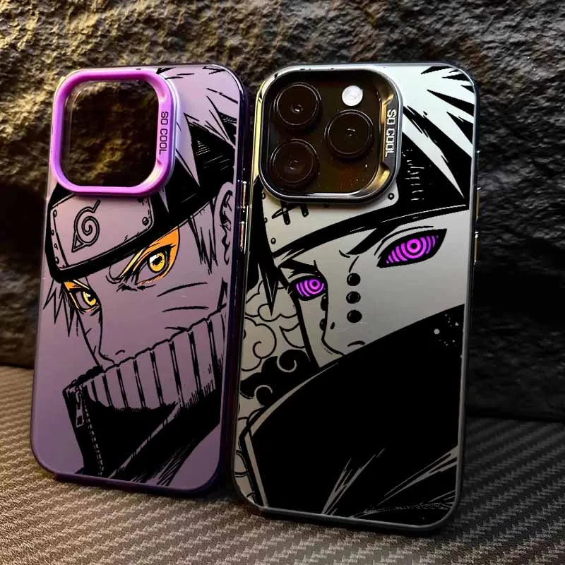 Anime N-Naruto Itachi für Apple iPhone 17 16E 16 15 14 13 12 mini Pro Max Plus Bunte Hülle Funda Weiche Silikon-Handyhülle