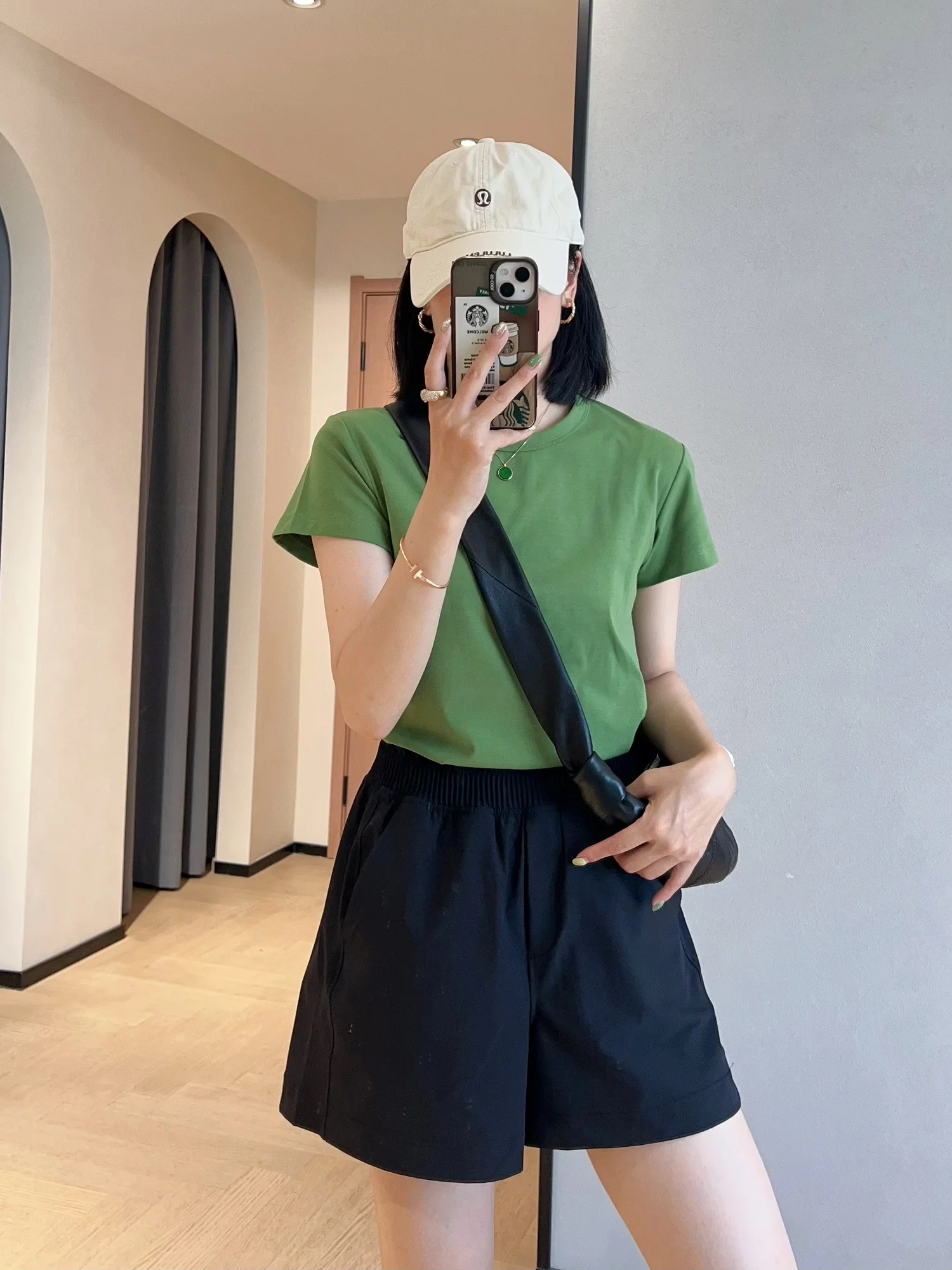 

WTHEONE Высококачественная летняя женская футболка из жемчужного хлопка с защитой от морщин, новая, облегающая, с круглым вырезом...